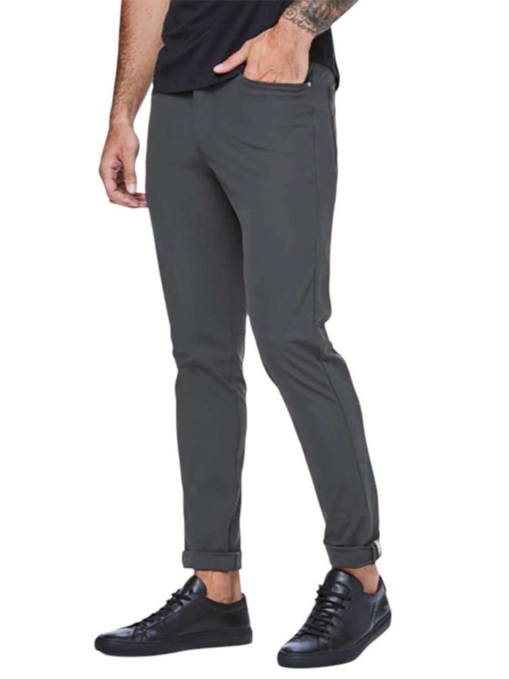 Lululemon ABC Pant Slim Fit Obsidian Warpstreme